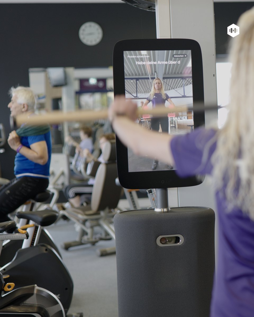 Geführter Beweglichkeitstest am EGYM Fitness Hub in der FITfactory