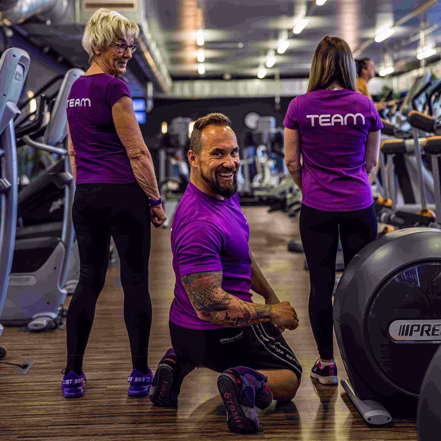 FITfactory-Team im Studio